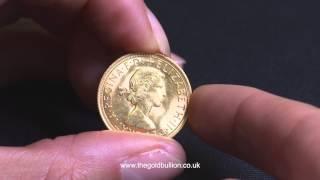 Queen Elizabeth II Pre-Decimal Gold Sovereign Coin