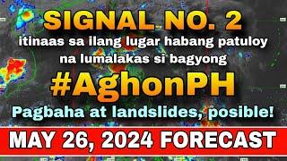 ALERTO ️ BAGYONG AGHON, NANALASA NA SA LUZON | WEATHER UPDATE TODAY | BAGYONG AGHON UPDATE #AghonPH