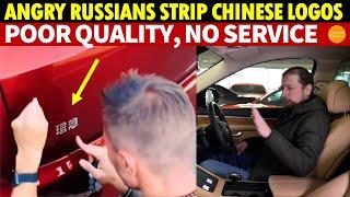 Russians Rip off Chinese Car Badges in Anger: Poor Quality and No After-Sales Service