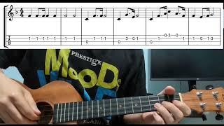 Bridal Chorus (Here Comes The Bride) - Easy Beginner Ukulele Tabs With Playthrough Tutorial Lesson