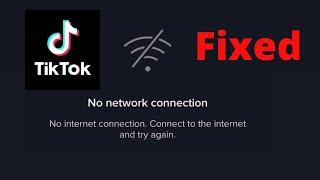 TikTok No Network Connection Problem iPhone | How to Fix TikTok No Internet Connection on iPhone