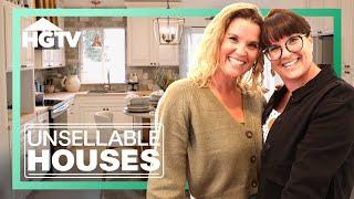 Complete Remodel Turns Split Level into French Country Cottage | Unsellable Houses | HGTV