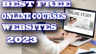 TOP 10 BEST FREE ONLINE COURSES WEBSITES TO STUDY IN 2024
