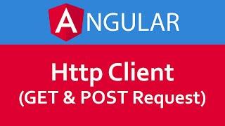 Angular 6/7/8/9 Tutorial in Hindi #21 Http Client - Get and Post Request