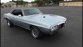 1969 Pontiac Firebird 400 Walk around and start up