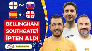  CANLI YAYIN | 󠁧󠁢󠁥󠁮󠁧󠁿 İngiltere 2-1 Slovakya ,  İspanya 4-1 Gürcistan  | Maç Çıkışı #14