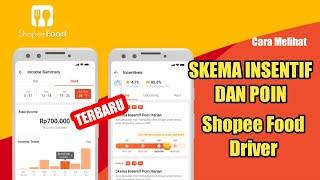 Skema insentif dan poin gaji shopee food driver terbaru ini cara melihat nya