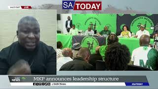 MKP Briefing | 'It's concerning that top 8 of the party has only one woman': Thobani Zikalala