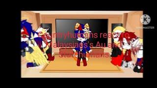 Countryhumans react to Malaysia's AU and States(BAD APPLE )