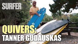 Tanner Gudauskas' Ultimate QUIVERS: Exploring a Diverse Surfboard Collection