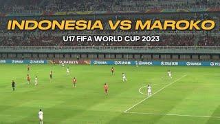 FULL HIGHLIGHT INDONESIA VS MAROKO ||4 GOLL |U17 FIFA WORLD CUP ||PIALA DUNIA U17 |GARUDA MUDA .....