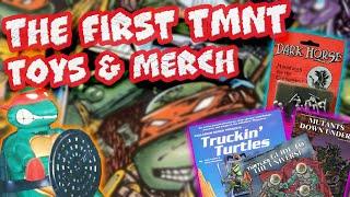 TMNT Toys Pre-Playmates? Ninja Turtles Merch in the mid 80's - TOY HISTORY #19