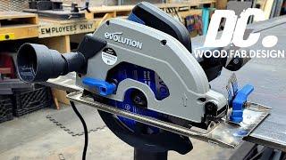 Evolution Circular Saw (Cuts Steel). Evolution Power Tools.