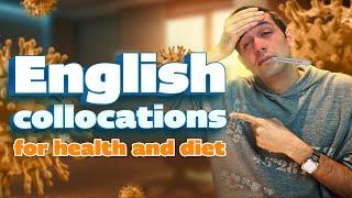 English Vocabulary: Health & Diet Collocations ‍️