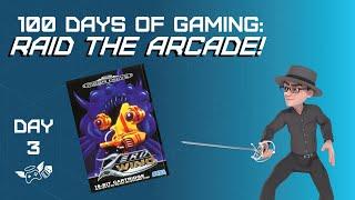 #100DaysOfGaming: Raid the Arcade! Day 3: playing Zero Wing for #ExtraLife!