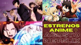 #SHORTS - ESTRENOS ANIME AGOSTO EN NETFLIX 2021