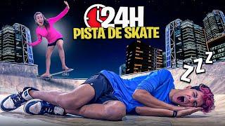 PASSAMOS A NOITE EM UMA PISTA DE SKATE *extremo