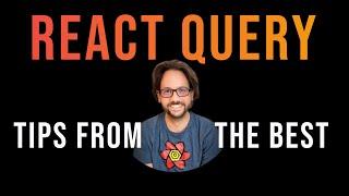 React Query tips from the maintainer @tkDodo