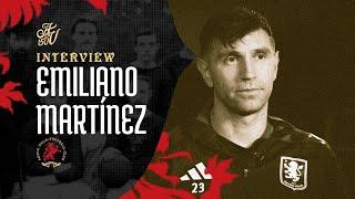 "We want more" | INTERVIEW | Emiliano Martínez reflects on the season so far.