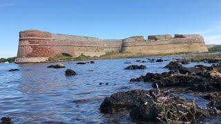 Roadtrip going to St. Nicholas Fortress/seaside sightseeing