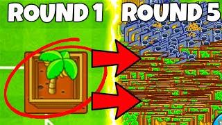 *VIRUS MOD* Spawns 1000+ BANANA FARMS! GAME BREAKING LATEGAME $$$ (Bloons TD Battles)