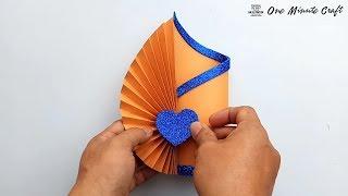 How to Make a Easy Flower Vase At Home - DIY Simple Paper Craft