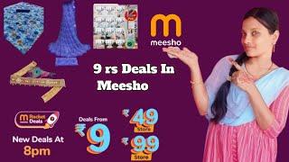 #meesho లో  9rs deals!! #meesho products in 9rs !!