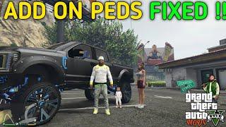 ADD ON PEDS FIXED!! || HOW TO INSTALL || TUTURIAL