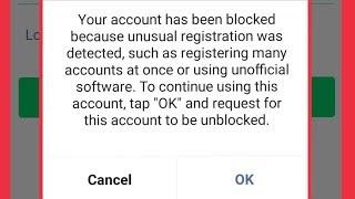 WeChat Blocked Unusual || Registration Was Detected || Problem Solve