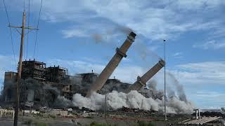 Demolition of part of San Juan Gen. Station