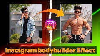 Pexversi Ai -  Instagram new viral bodybuilder effect editing tutorial