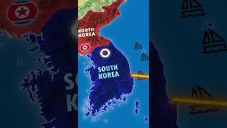 Why is North Korea Impossible To Escape?  #conflict #geography #power