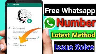 How To Make Free Whatsapp Account 2021 | Fake Whatsapp Account | fake whatsapp kesy bnaye