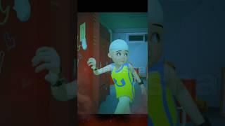 Upin Ipin Horror | Kentutin Hantu‼️ #shorts #youtubeshorts #nalusha #upinipin #trending #viral