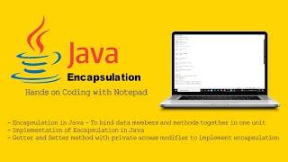 Encapsulation in Java | Java Tutorial for Beginners