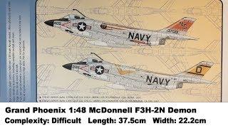 Grand Phoenix 1:48 McDonnell F3H-2N Demon Kit Review