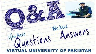 Question Answer About Mid Term Exam 2022 | Vu MIdterm k Q&A