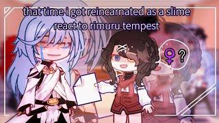 | That time i got reincarnated as a slime react to Rimuru Tempest | ALLPARTS - BAD ENGLISH