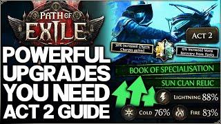 Path of Exile 2 - 16 IMPORTANT Act 2 Tips - Missable Upgrades, Best Gear & Free Skill Points Guide!