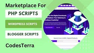 CodesTerra Amazing Marketplace For PHP Scripts, Themes & Plugins