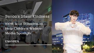 Sunoo ENHYPEN Silent Kindness: 100M Won Donation to Help Children Without Media Spotlight