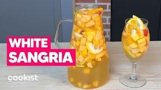 White sangria: it will be your favorite drink this summer!