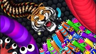 Slither.io CODE - TIGER SKIN - SPECIAL SKIN GAMEPLAY - WORLD RECORD Unlimited Length (EPIC GAMEPLAY)