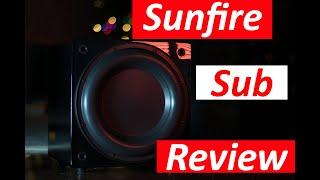 Sunfire Solitaire 10 Subwoofer Review