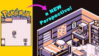 Remaking the Pokémon bedroom as Isometric Pixel Art