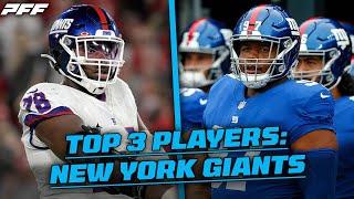 Ranking The 3 Best Players on the Giants Heading Into The 2024 Season | PFF