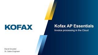 Tungsten Automation (Kofax, ReadSoft) AP Essentials Extended Demo