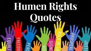 Human Rights Quotes | Human Rights day Quotes | Human Rights Quotation