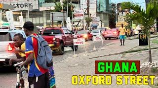 OXFORD STREET 2023, Walking Tour, OSU - ACCRA ( Ghana), Africa