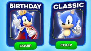 COMO PEGAR o SONIC CLASSICO e SONIC ANIVERSARIANTE no SONIC SPEED SIMULATOR!